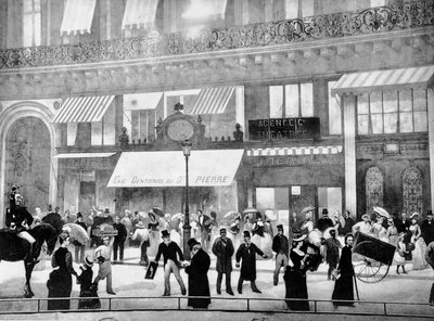 Les Boulevards de Paris (détail) - Charles Castellani